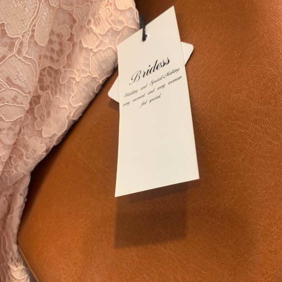 TBDress Halter Sashes Lace Bridesmaid Jumpsuit - Picture 16 of 16